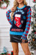 Christmas Sock Jacquard Knitting Sweater