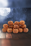 20PCS Set Resin Pumpkin Halloween Decor