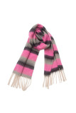 Colorblock Tassel Scarf