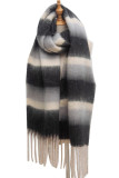 Colorblock Tassel Scarf