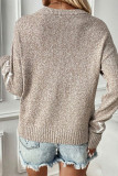 Pentagram Jacquard Knitting Sweater