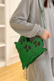 Halloween Ghost PU Leather Bag