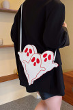 Halloween Ghost PU Leather Bag