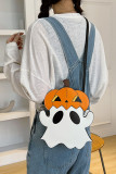 Halloween Pumpkin Ghost Crossbody Bag