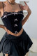 Fishbone Corset Lace Spaghetti Top
