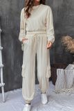 Apricot 2PCS Jogger Pants Set