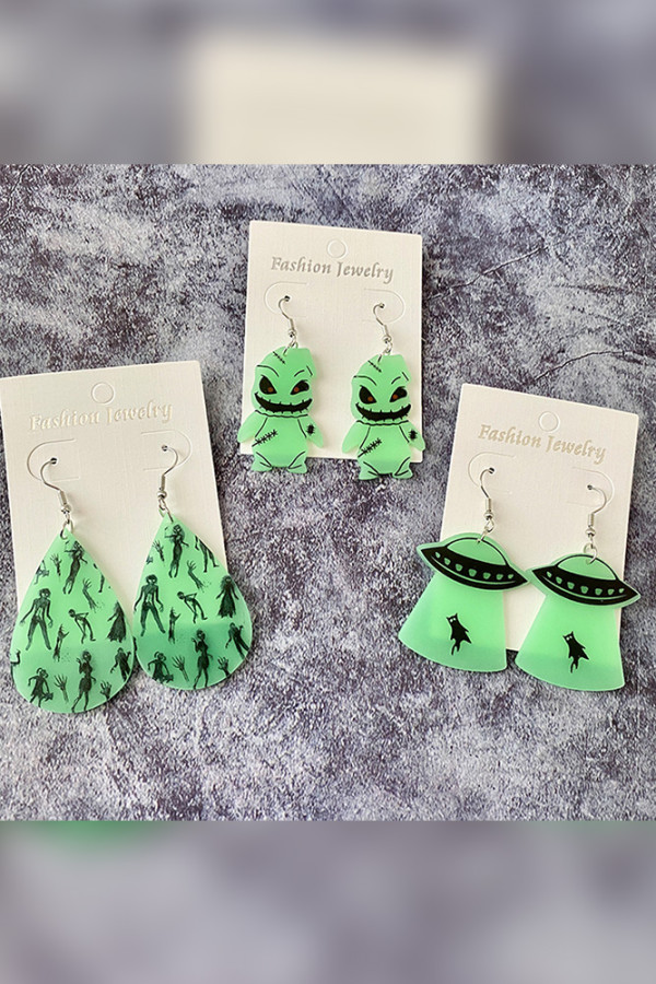 Halloween Luminous Ghost Earrings