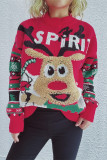 Christmas Reindeer Knitting Sweater