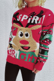 Christmas Reindeer Knitting Sweater