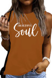 Soul Beautiful Print Tank Top