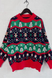 Christmas Snowman Knitting Sweater