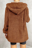 Front Open Fleece Coat