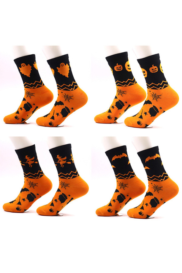 Halloween Pumpkin Ghost Stockings