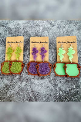 Halloween Luminous Earrings