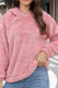 Pink Hooded Fleece Sweatshirt