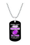 American Football Pattern Necklace
