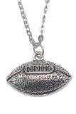 American Football SHape Necklace