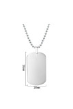American Football Pattern Necklace