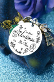 Christmas Alloy Keychain