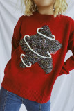Pentagram Pattern Knitting Sweater
