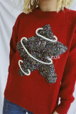 Pentagram Pattern Knitting Sweater