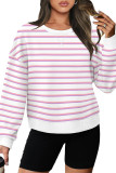 Stripes Long Sleeves Sweatshirt