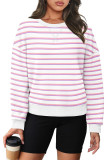 Stripes Long Sleeves Sweatshirt