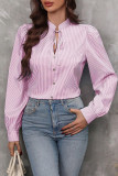 Stripes Button Up Long Sleeves SHirt