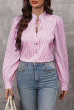 Stripes Button Up Long Sleeves SHirt