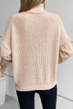 Turtleneck Tassel Kniting Sweater