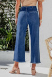 High Waist Straight Jeans
