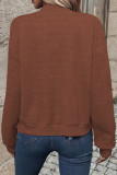 Solid Color Zipper Baseball Jacket