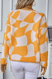 Roll Hem Knitting Sweater