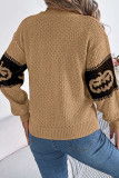 Halloween Pumpkin Knitting Sweater