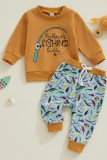 Fishing Print Kids 2PCS Set
