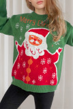 Christmas Santa Claus Knitting Sweater