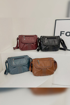 PU Leather Cross Body Bag