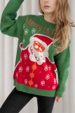Christmas Santa Claus Knitting Sweater