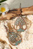 Bohemia Alloy Tree Earrings