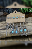 Bohemia Turquoise Earrings Set