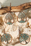 Bohemia Alloy Tree Earrings