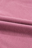 Valerian Fleece Lined Half Zipper Kangaroo Pockets Loose Hoodie