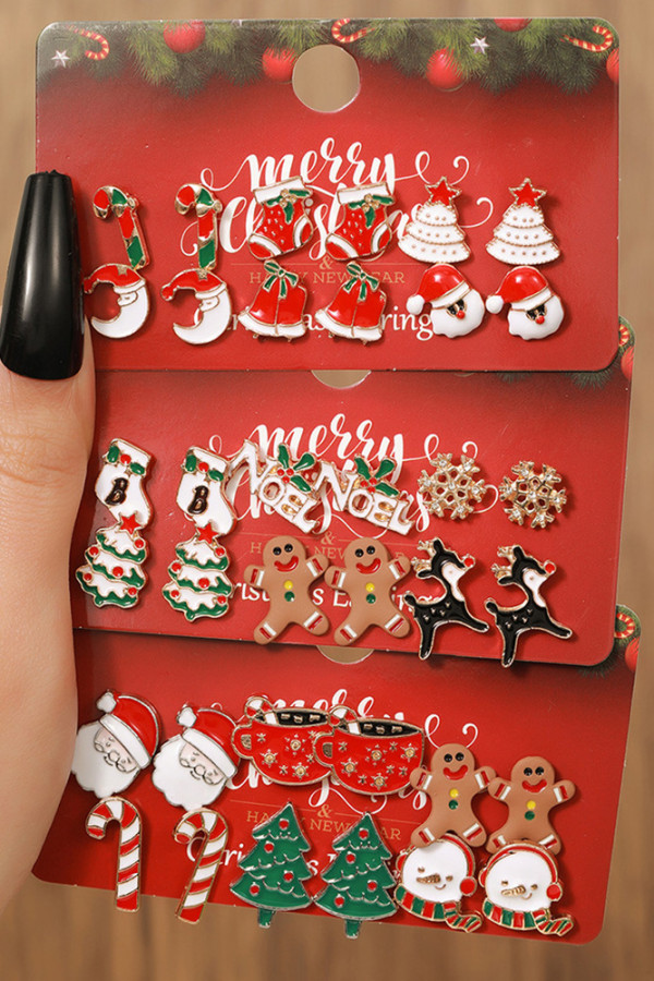 Christmas Earrings Set