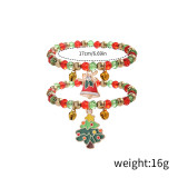 Christmas Colorful Beads Bracelet