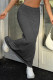 Grey High Waist Skirt Dress