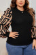 Plus Size Raglan Sleeves Top
