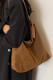 Suede Hand Bag Tote Bag