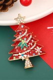 Bling Christmas Tree Shape Pin