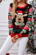 Christmas Pattern Reindeer Jacquard Sweater