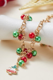 Christmas Beads Bracelet